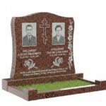 Памятник из дымовского гранита ДВ - 030