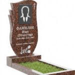 Памятник из дымовского гранита ДВ - 033