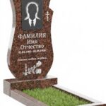 Памятник из дымовского гранита ДВ - 025