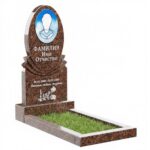Памятник из дымовского гранита ДВ - 056