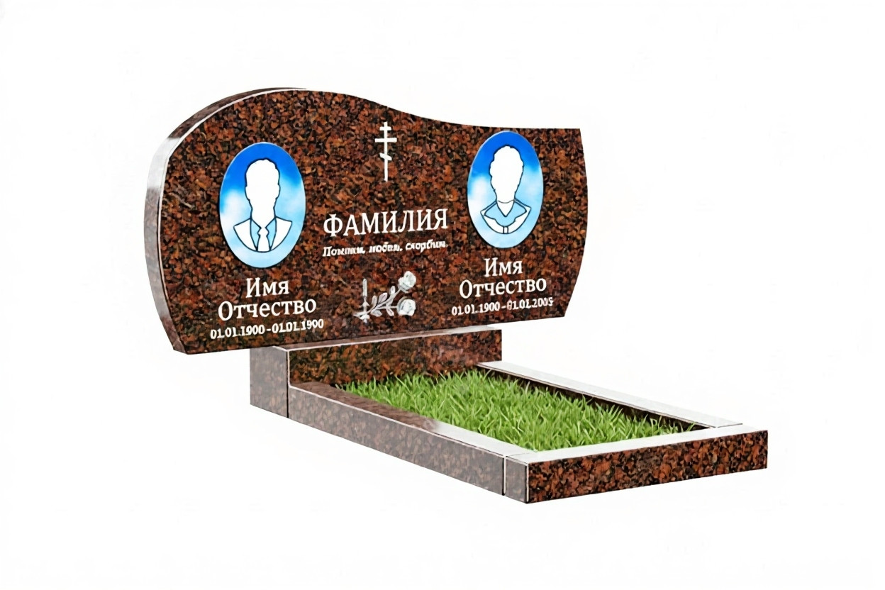 2c03aab23c712e3a6a2e021654.jpg Памятник из дымовского гранита ДГ - 016 — изображение 1