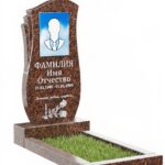Памятник из дымовского гранита ДВ - 051