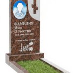 Памятник из дымовского гранита ДВ - 040