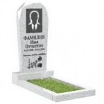 Памятник из мансуровского гранита МВ-017