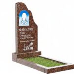 Памятник из дымовского гранита ДВ - 038