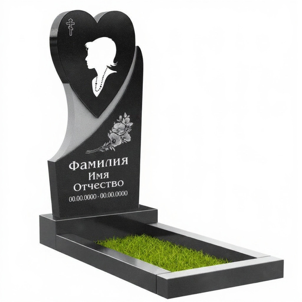 bb914dde412eac8011b269c988.jpg Резной памятник с барельефом ПБ-81 — изображение 1