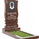 Памятник из дымовского гранита ДВ - 050