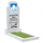 Памятник из мансуровского гранита МВ-012