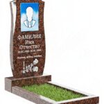 Памятник из дымовского гранита ДВ - 048