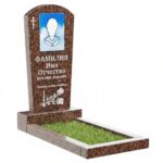 Памятник из дымовского гранита ДВ - 004